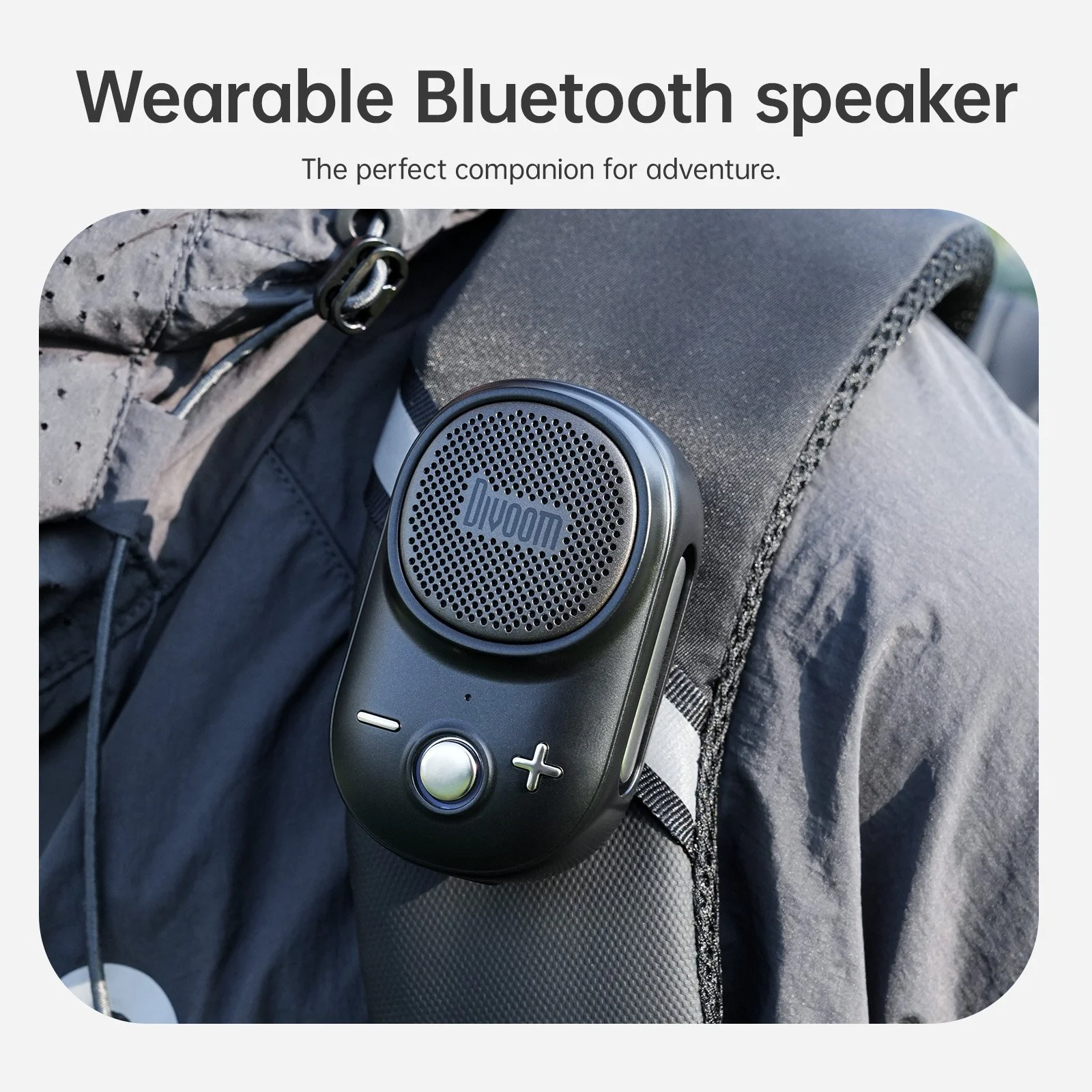 Portable Bluetooth Speaker Waterproof Clip-on with 10H Playtime