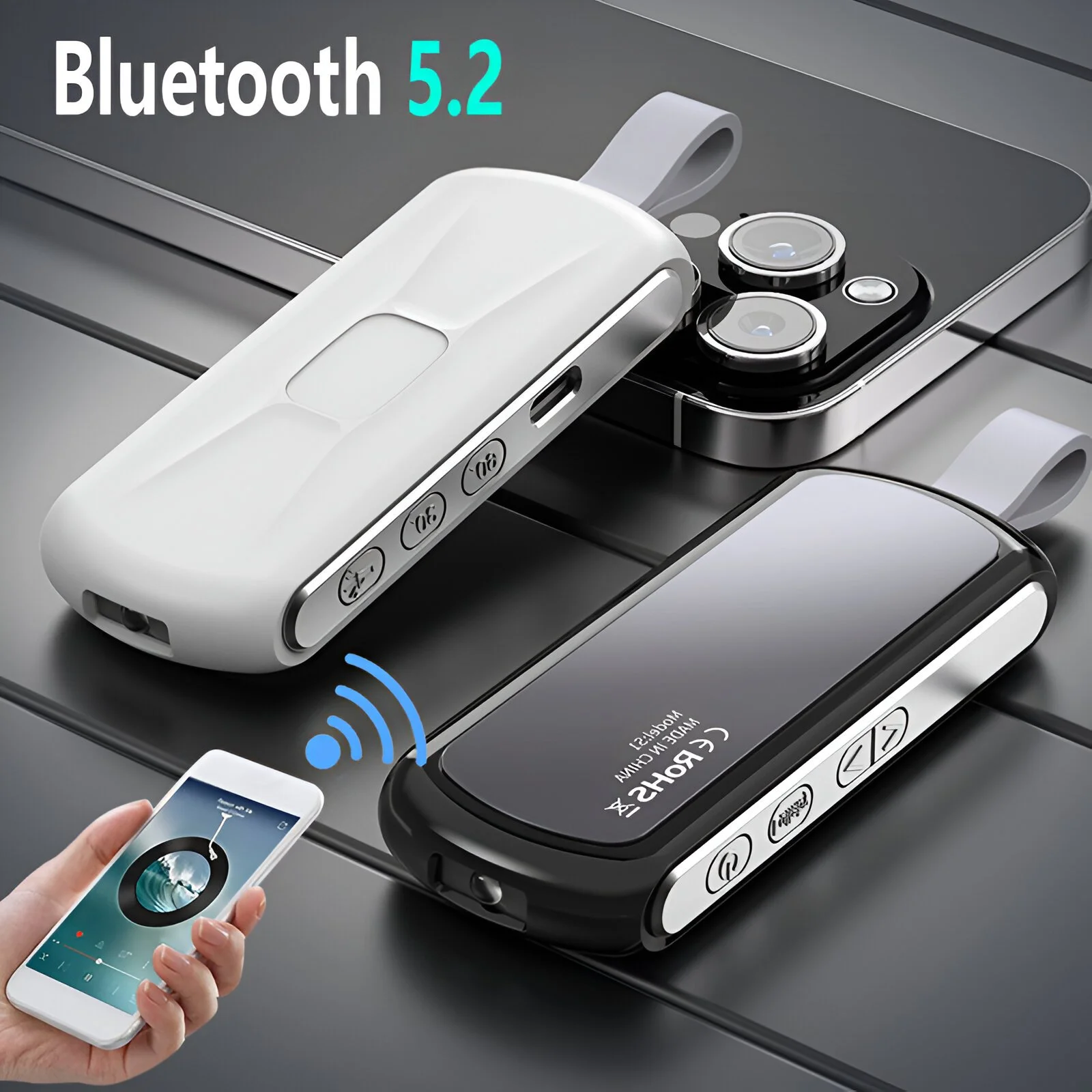Bone Conduction Speaker with Bluetooth 5.2 and Sleep Aid Function