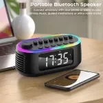 Portable Bluetooth Speaker with White Noise and RGB Lighting