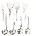 Compact Stainless Steel Folding Spatula for Outdoor Cooking and Camping