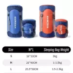 Ultra-Light, Waterproof Cotton Sleeping Bag with Compression Storage
