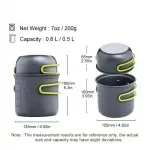 Ultralight Outdoor Camping Cookware Set