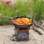 Ultralight Titanium Alloy Portable Wood Stove