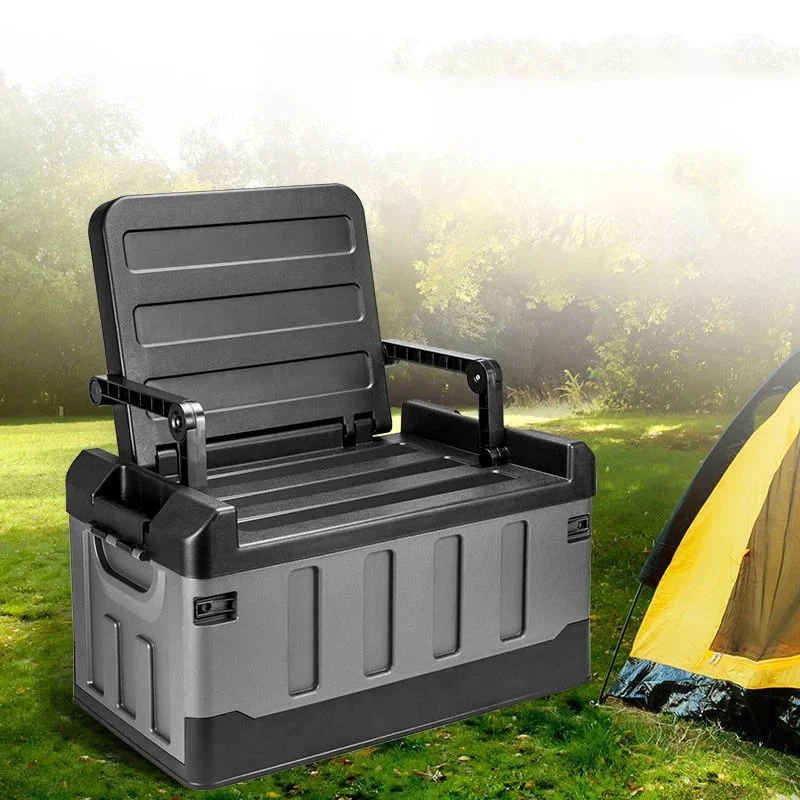 Folding Storage Box with Seat