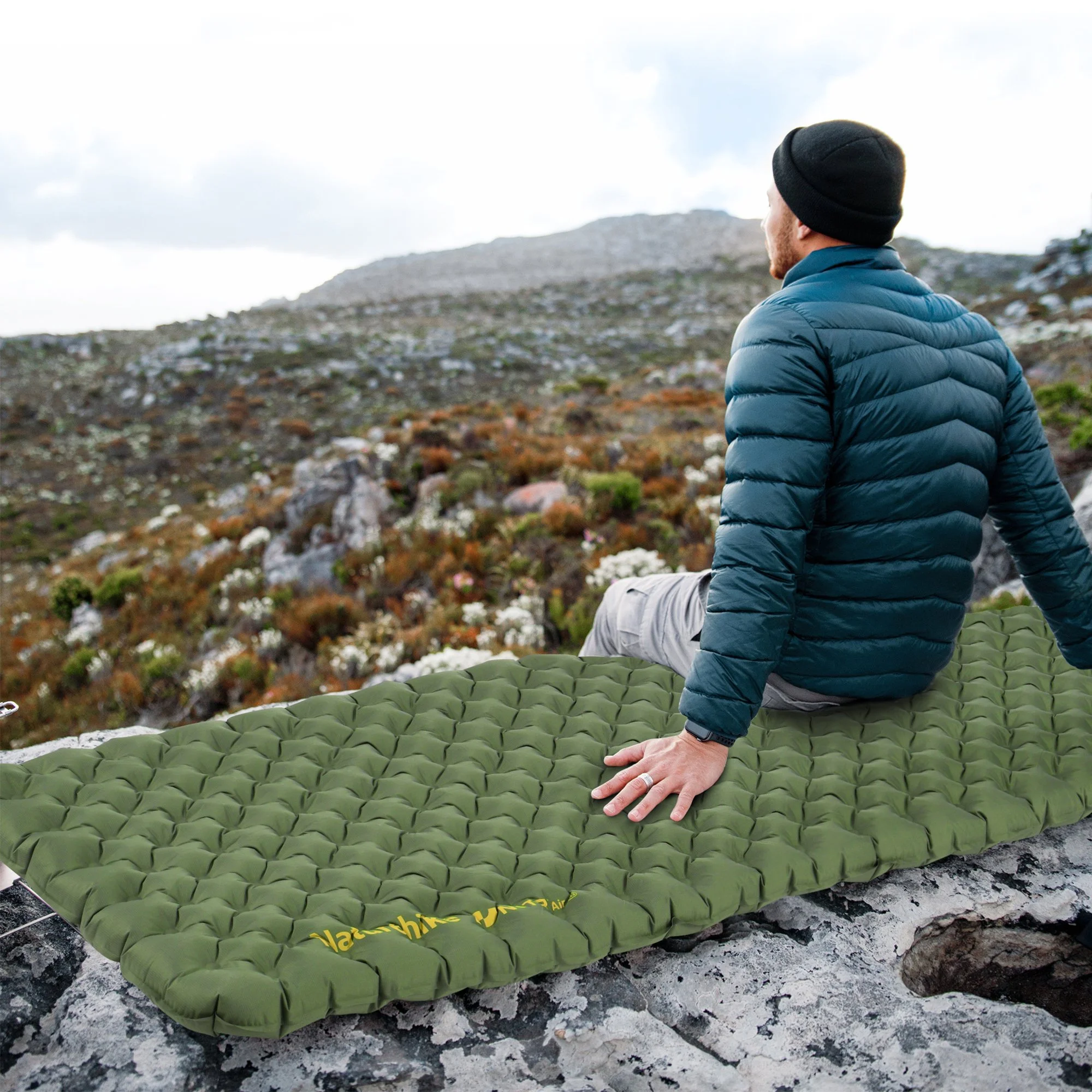 4.6 R-Value Ultralight Air Mattress for Camping, Hiking, and Climbing
