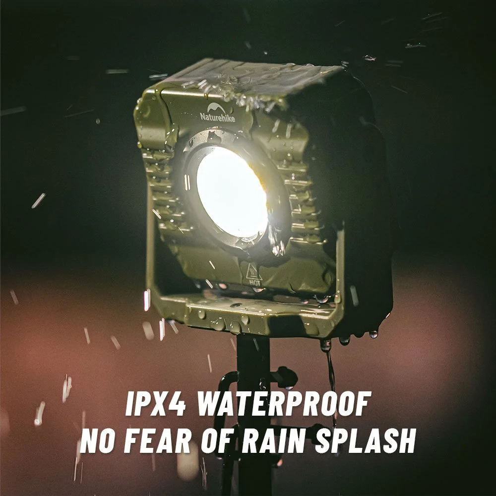 Glow Camping Light LED Work Light, Waterproof, Rechargeable, Ultra Long Endurance