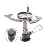 Pressure-Regulator Gas Stove with Windproof Design for Camping