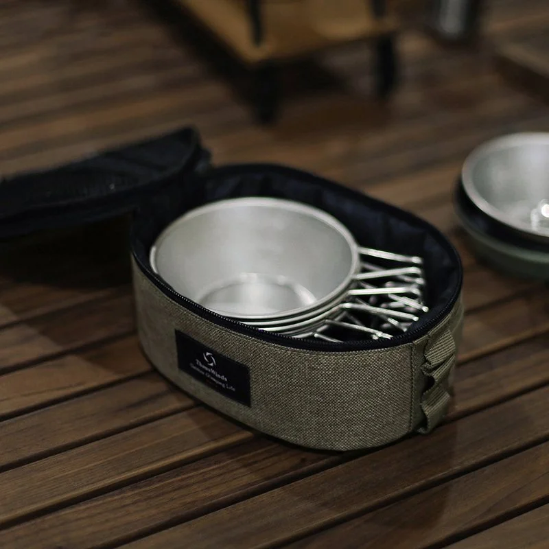 Portable Camping Bowl Storage Bag