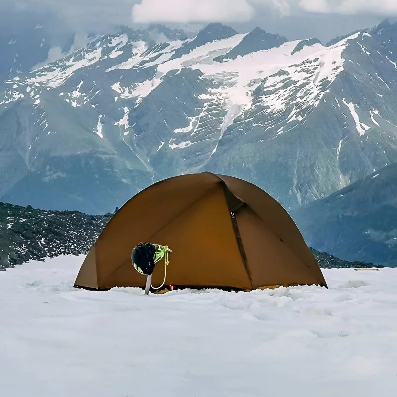 Ultralight 1-Person Backpacking Tent, 3-Season Hiking Tent, Waterproof & Durable