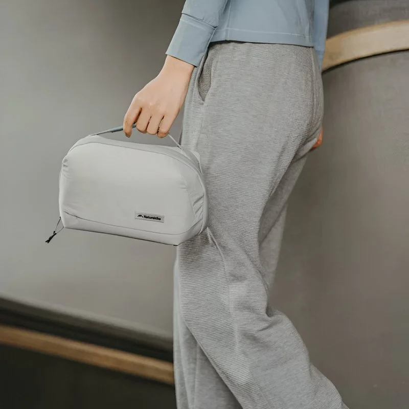 2-in-1 Toiletry Bag with Wet & Dry Separation