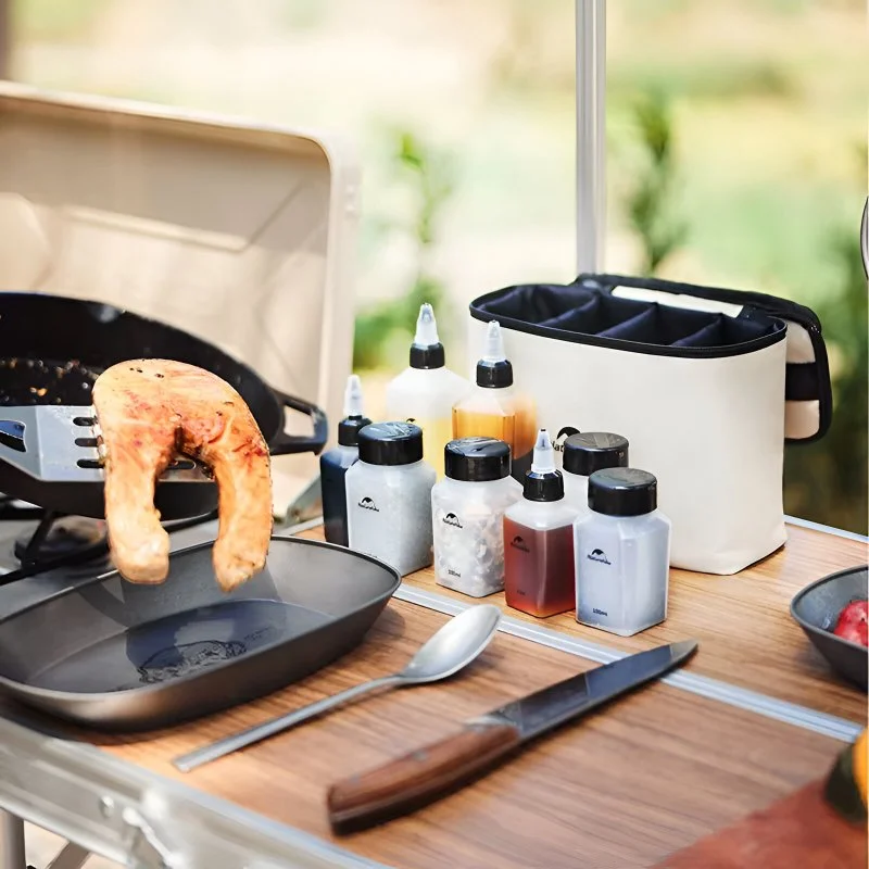 Portable Outdoor Seasoning Jar Set