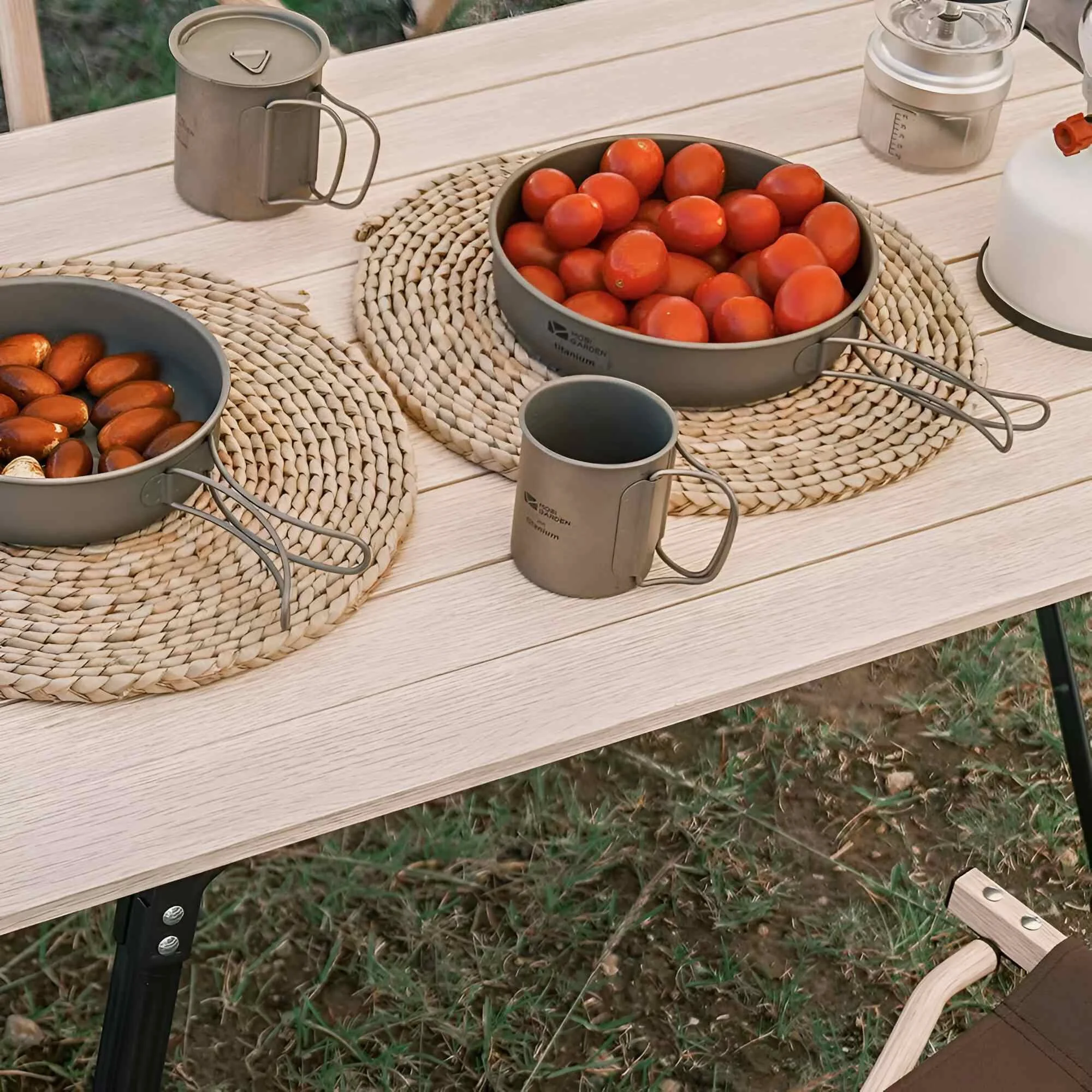 Lightweight Titanium Camping Mug – Durable Outdoor Coffee & Tea Cup for Hiking