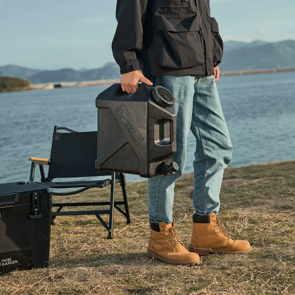 Portable Food-Grade Water Container with Faucet