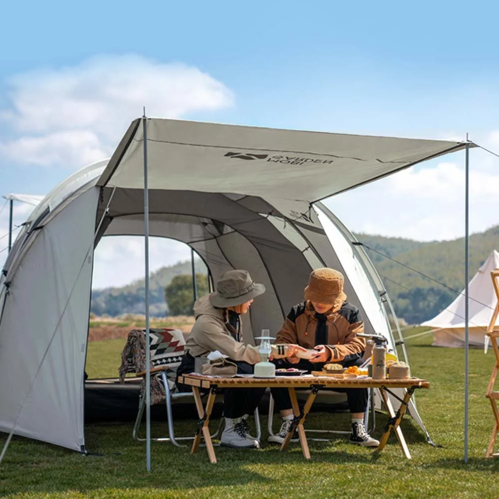 Waterproof 4-Person Glamping Tent – Spacious & Durable for All-Season Camping