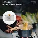 Stainless Steel Camping Cookware Set