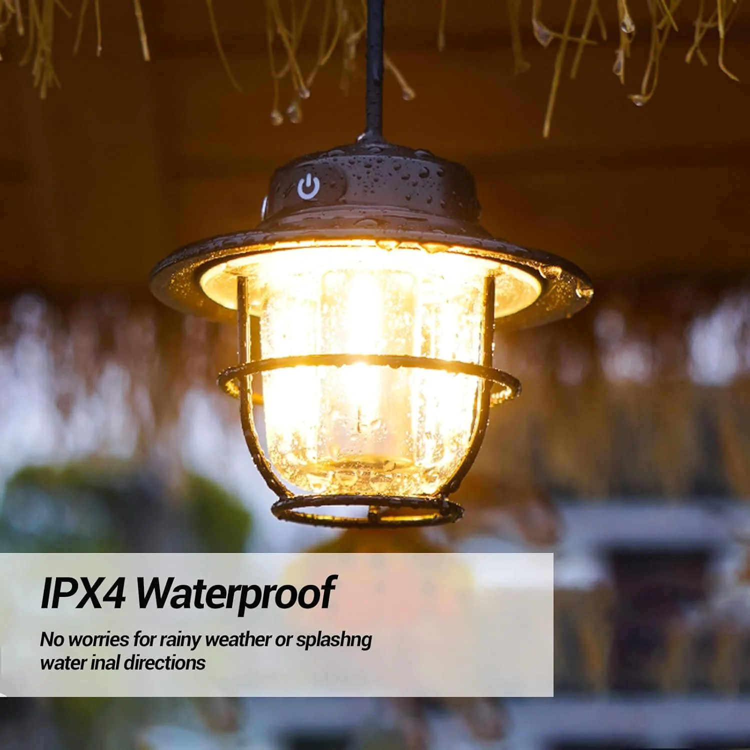 Retro LED Camping Lantern