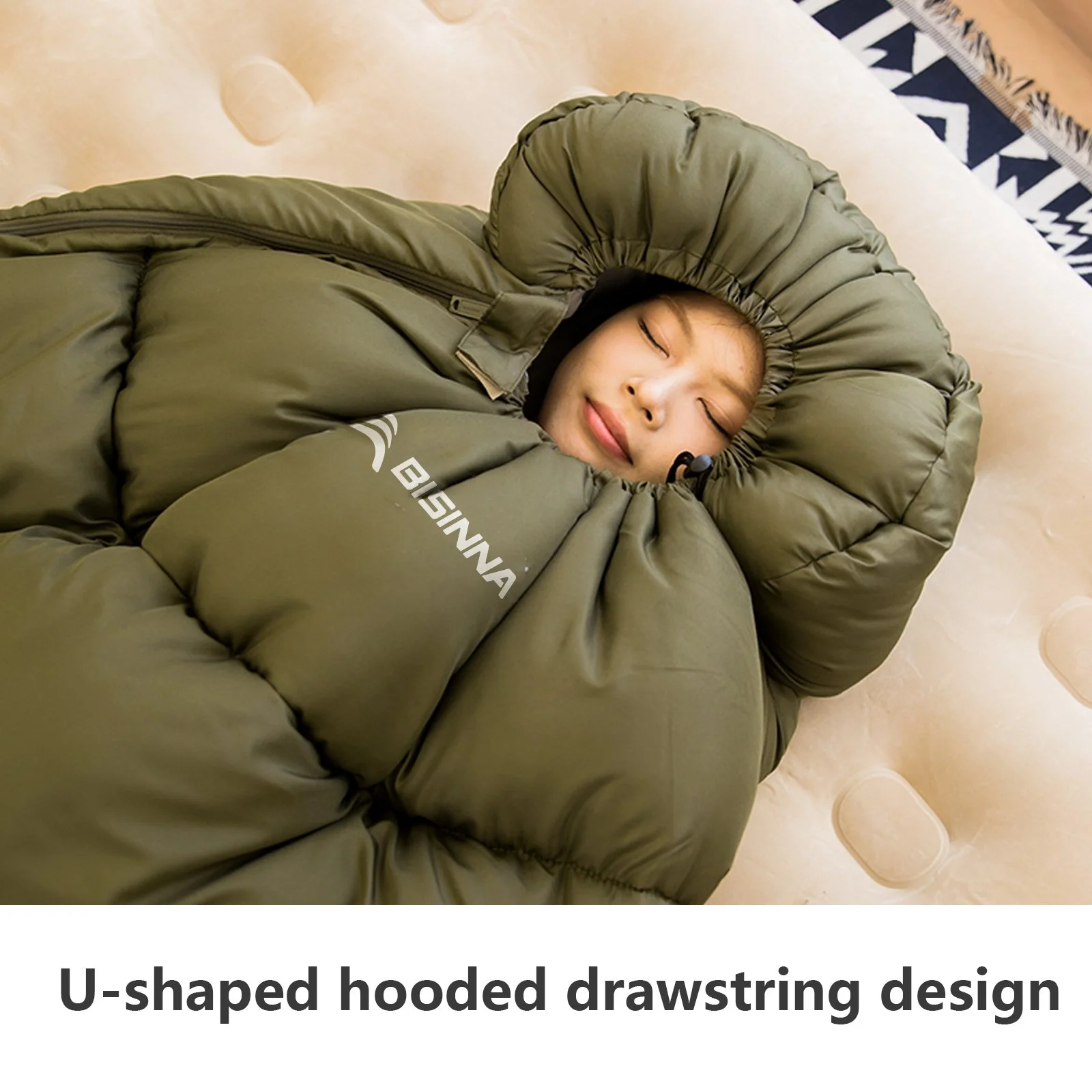 Lightweight Graphene Fiber Camping Sleeping Bag for Outdoor Hiking & Travel