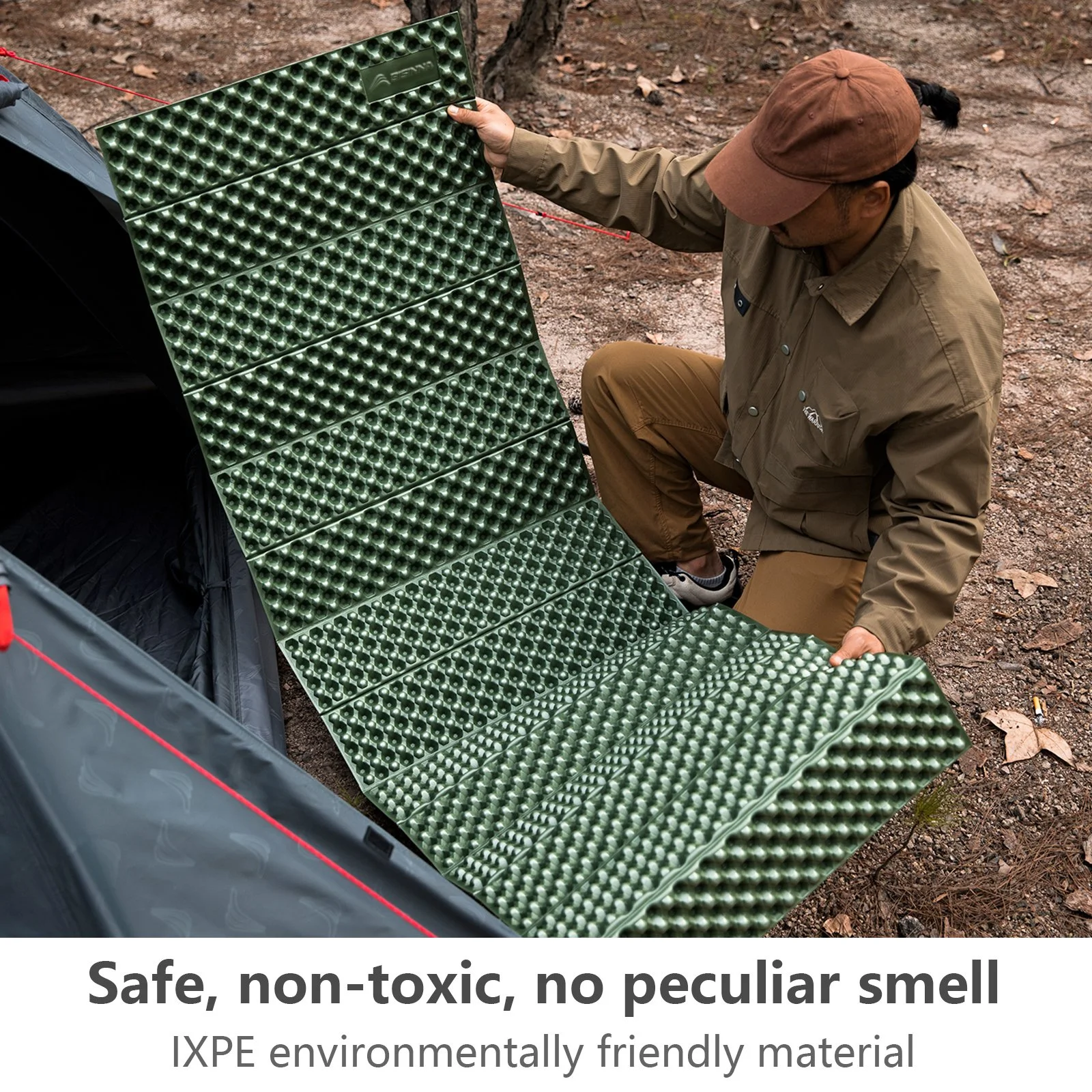 Ultralight Portable Folding Moistureproof Sleeping Pad for Hiking & Travel