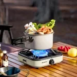 Portable High-Power Camping Gas Stove – Outdoor BBQ & Picnic Gas Burner
