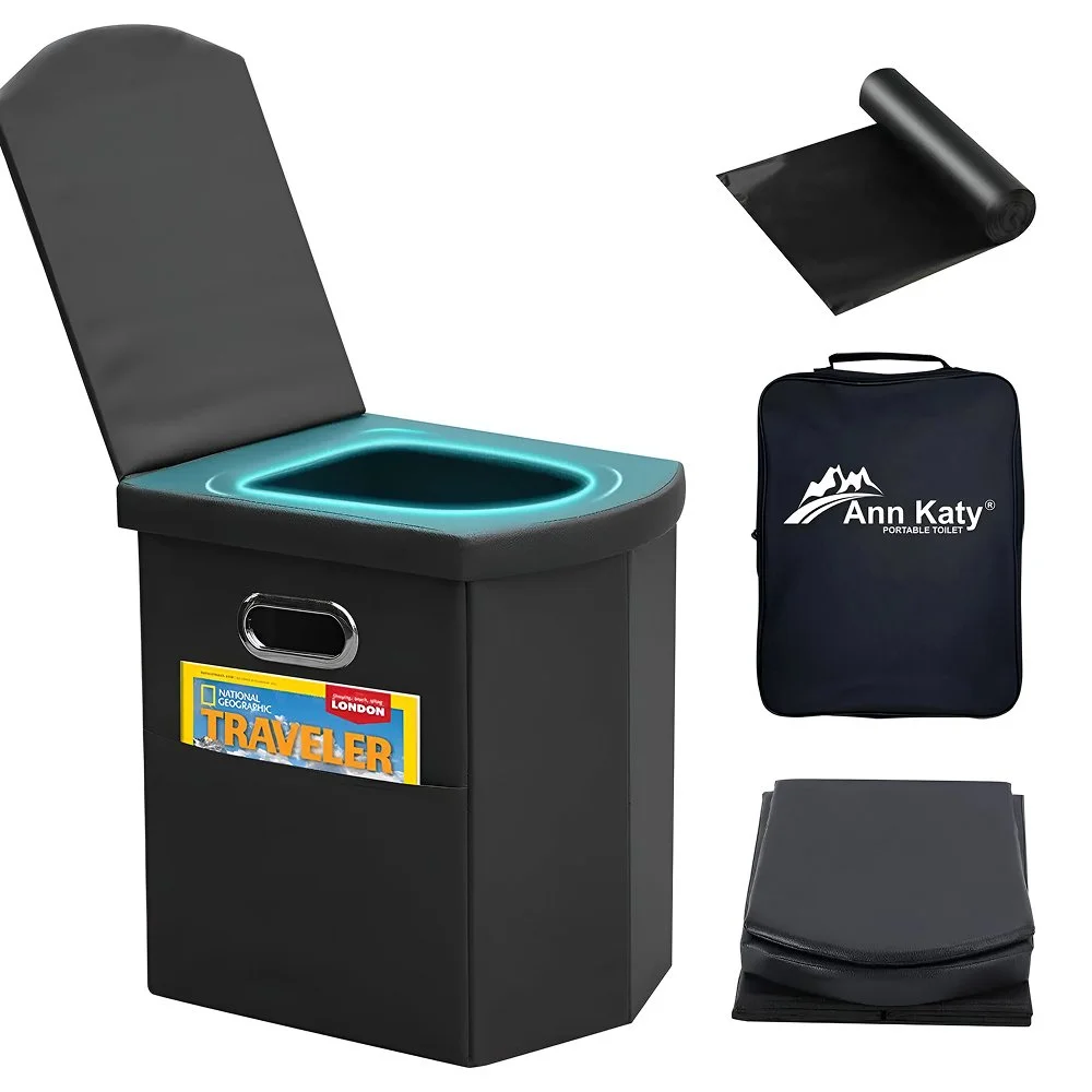 Extra Large Portable Camping Toilet for Adults
