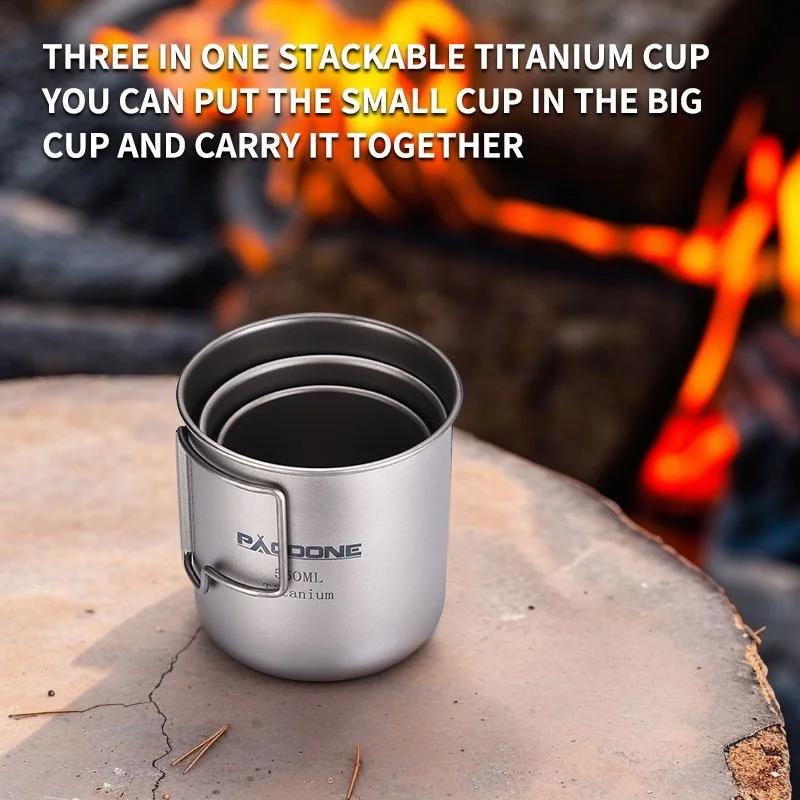 Ultralight Titanium Camping Mug