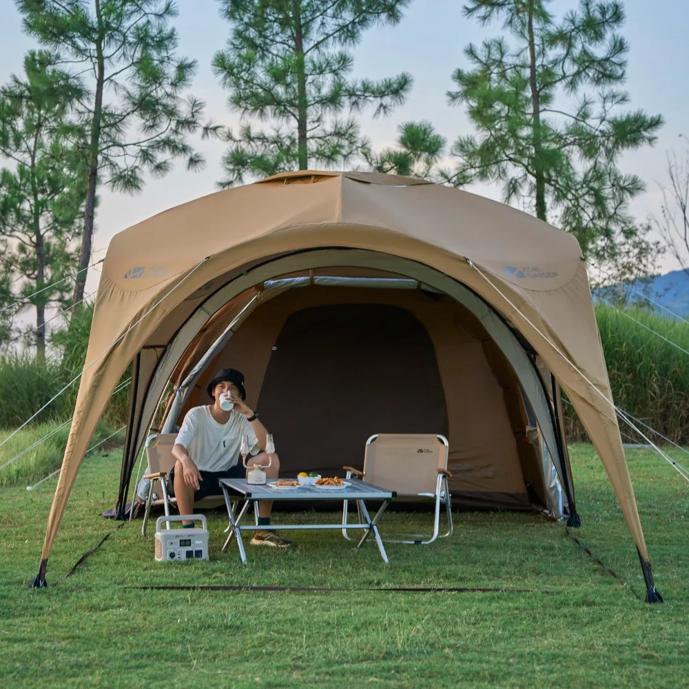 Waterproof Sunshade Canopy Tent for Camping and Glamping