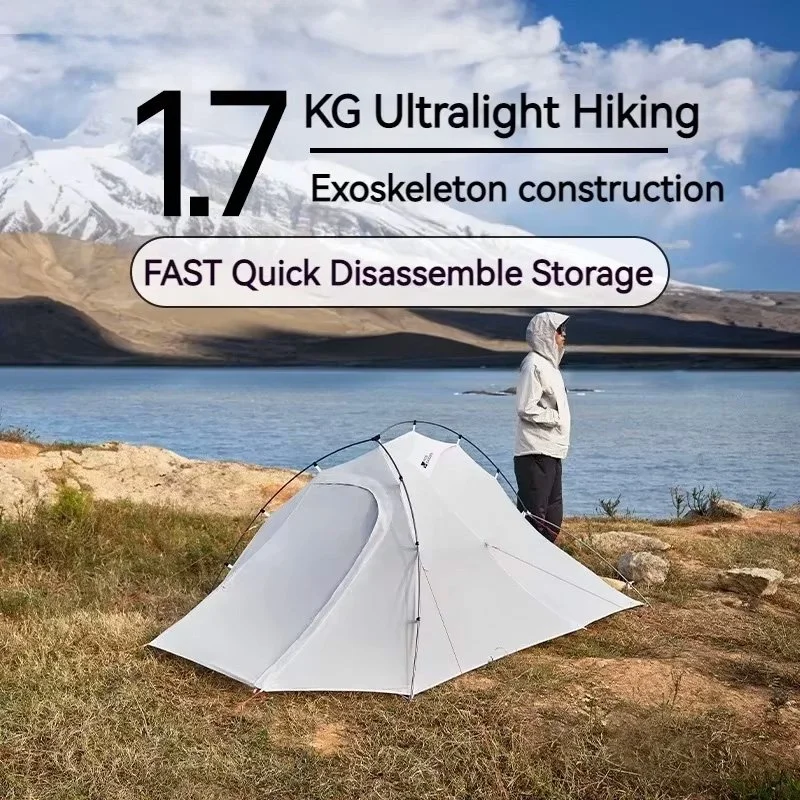 Ultralight 1-2 Person Waterproof Camping Tent for Hiking & Glamping