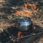 1.2L Stainless Steel Camping Kettle
