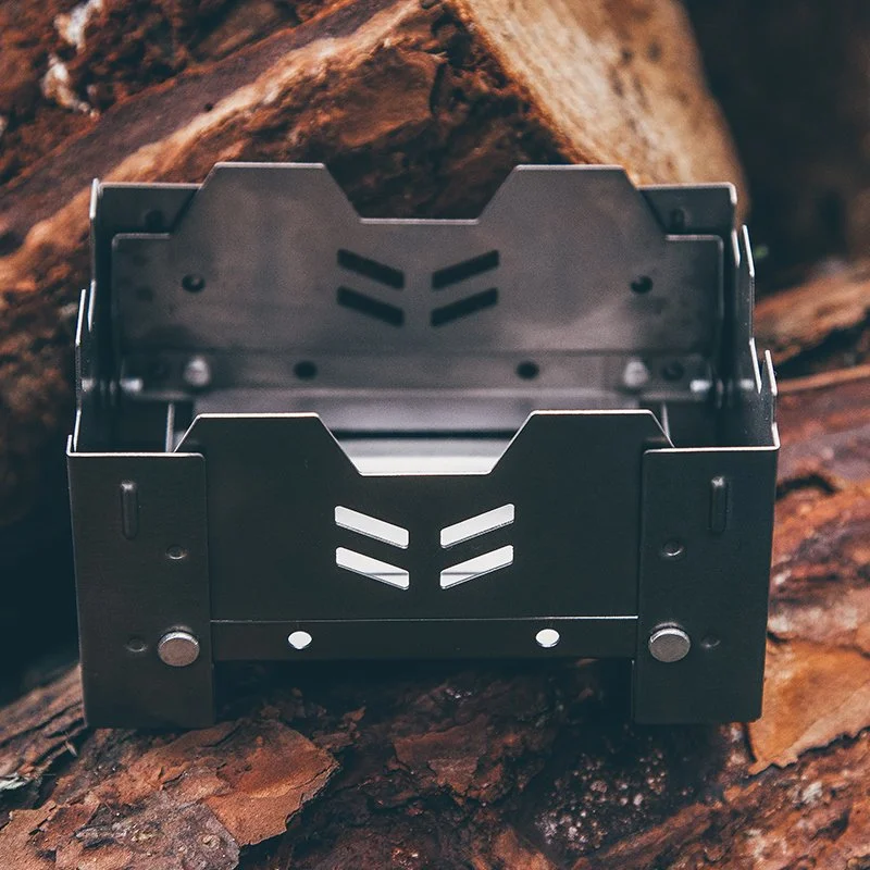 Ultralight Foldable Titanium Alcohol Stove