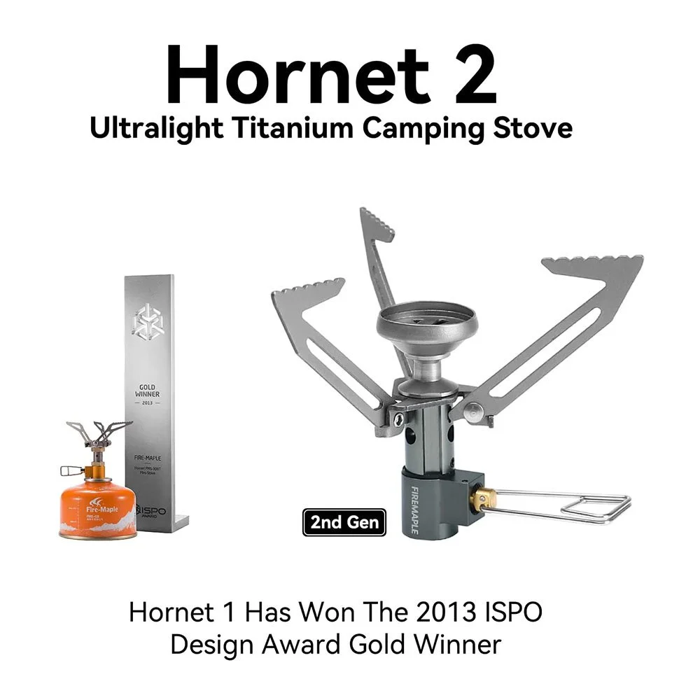 Ultralight Titanium Mini Camping Stove