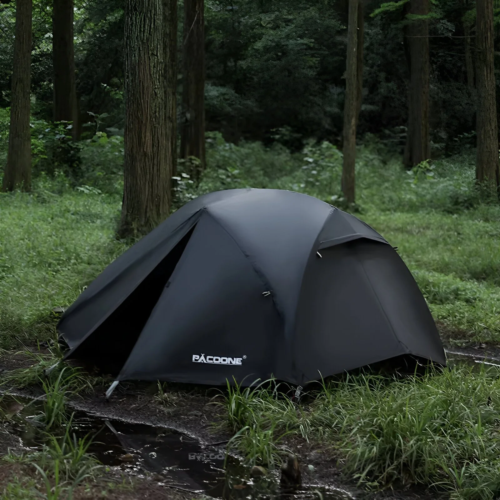 Ultralight Waterproof 20D Nylon Camping Tent – Portable 2-Person Outdoor Tent