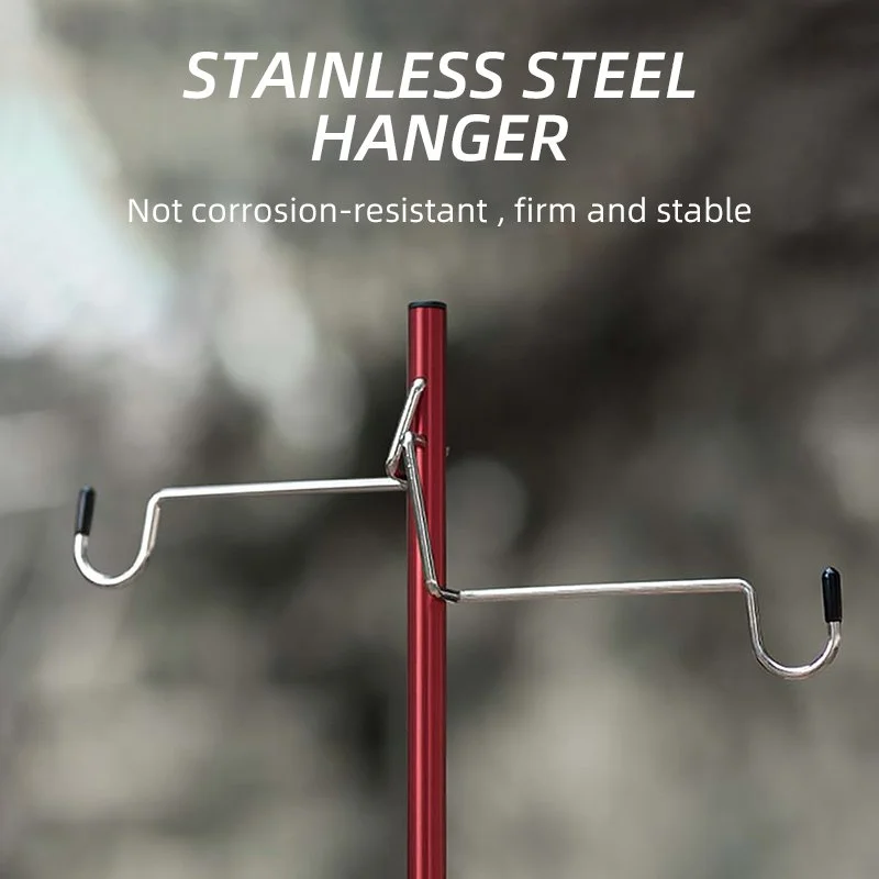 Portable Ultralight Camping Lantern Stand – Adjustable & Detachable