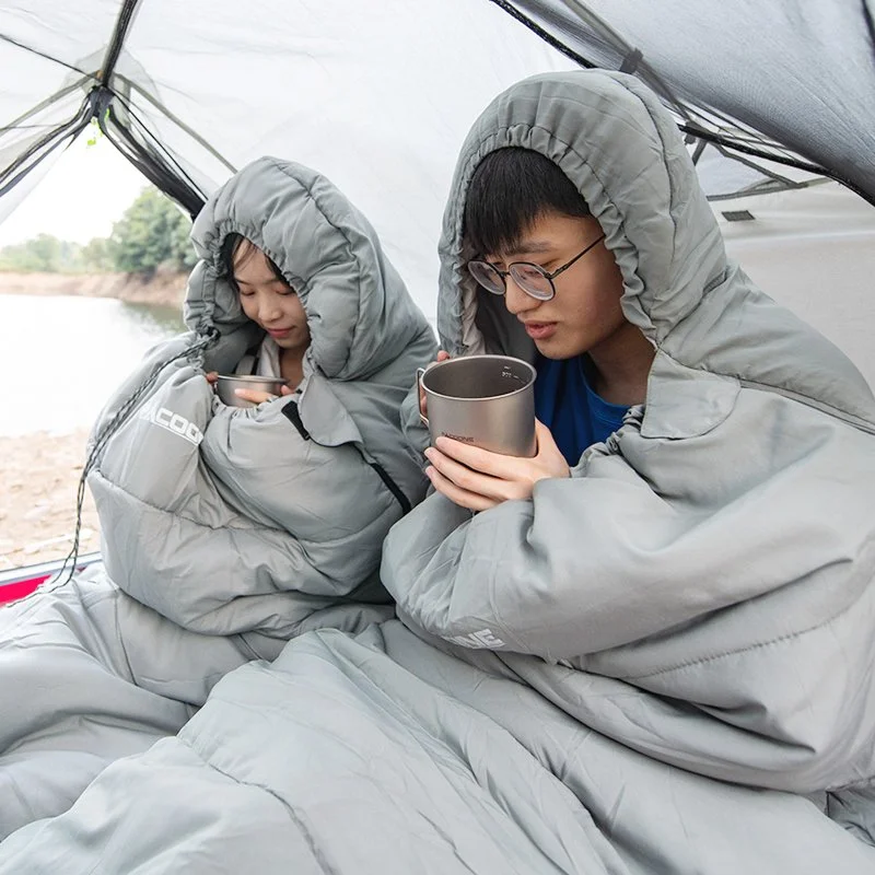 Double Cotton Sleeping Bag for Adults – Warm, Lightweight & Washable