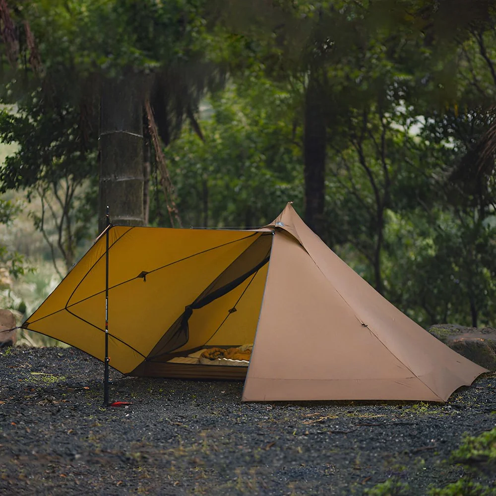 Ultralight 2 Person Pyramid Tent for Hiking, Camping & All-Season Backpacking