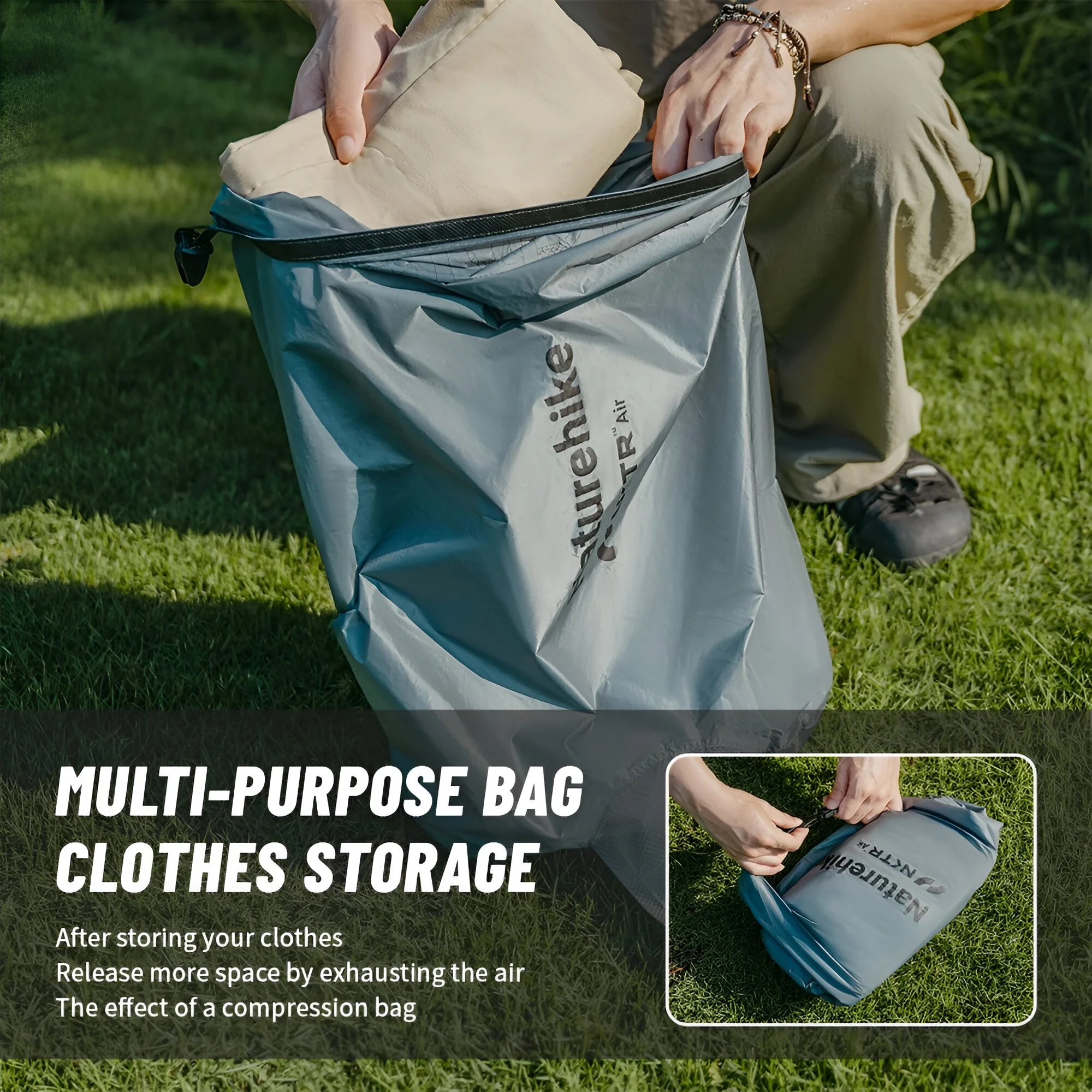 Portable Inflatable Pump for Outdoor Air Mattresses and Camping Mats