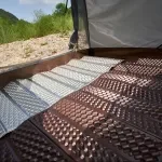 Insulated Folding Foam Camping Pad with Egg Crate Design – High R-Value Comfort