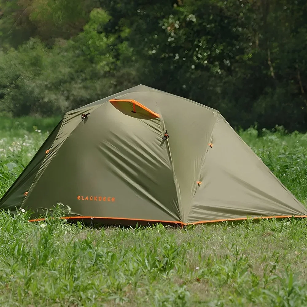 2-Person Lightweight Backpacking Tent with Aluminum Poles & All-Season Design