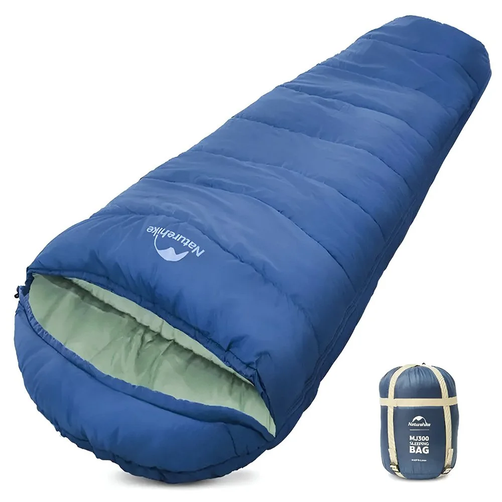 Ultralight 3-Season Mummy Sleeping Bag for Hiking, Camping & Backpacking