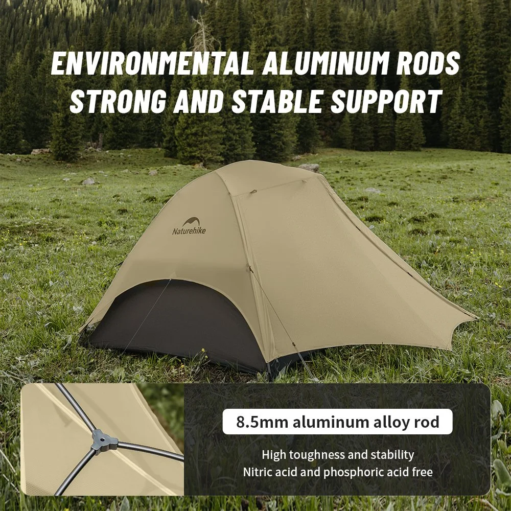 Ultralight 2-Person Backpacking Tent – Double Layer, Waterproof, 3-Season