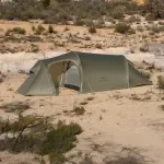 Lightweight 4-Season Tunnel Tent for 2-3 People with Large Space