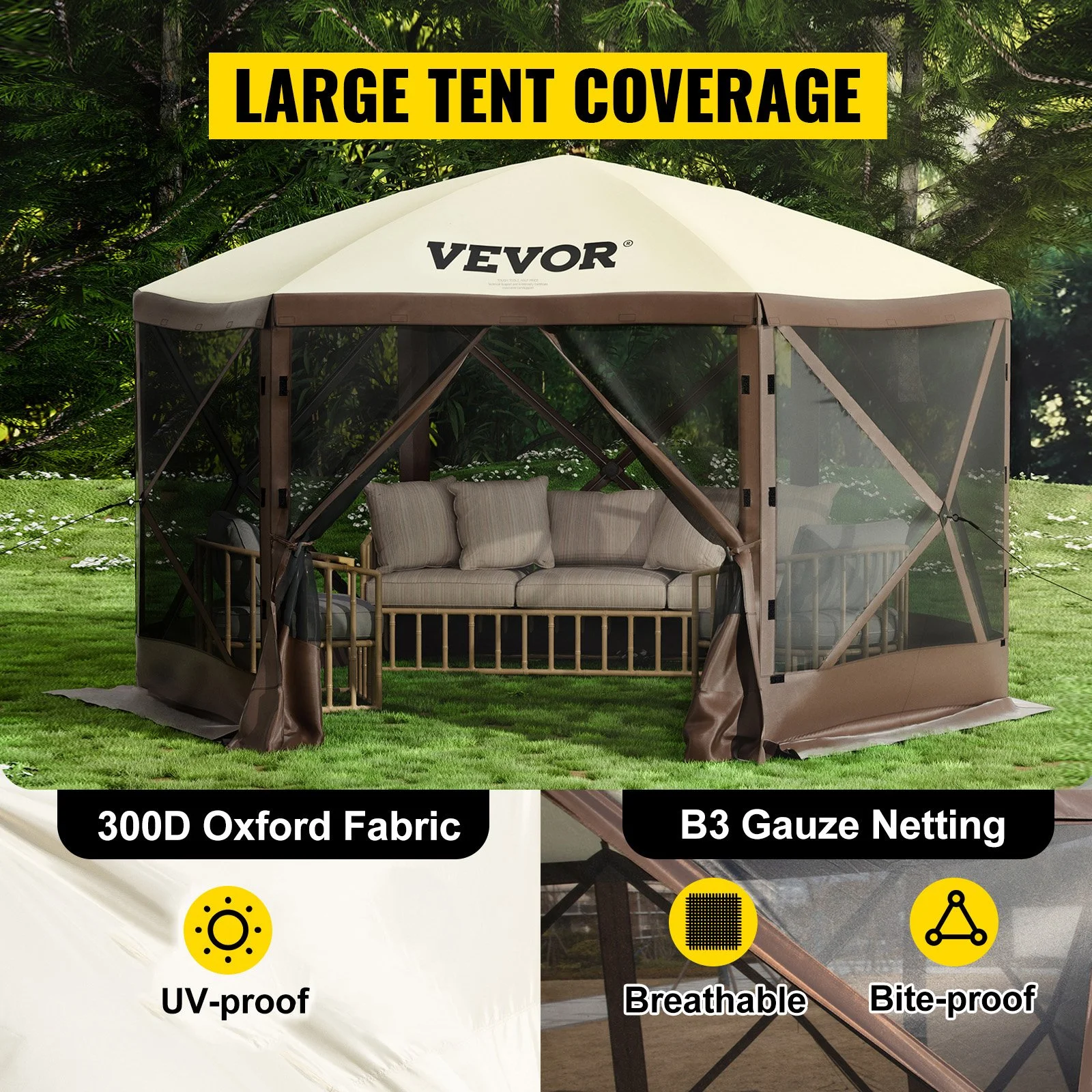Pop-up Camping Gazebo Tent