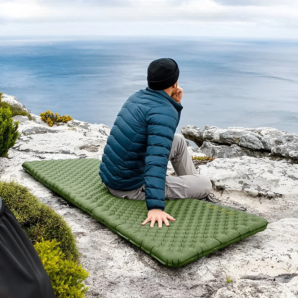 Ultralight Inflatable Camping Air Mattress – 8CM Thick Sleeping Pad