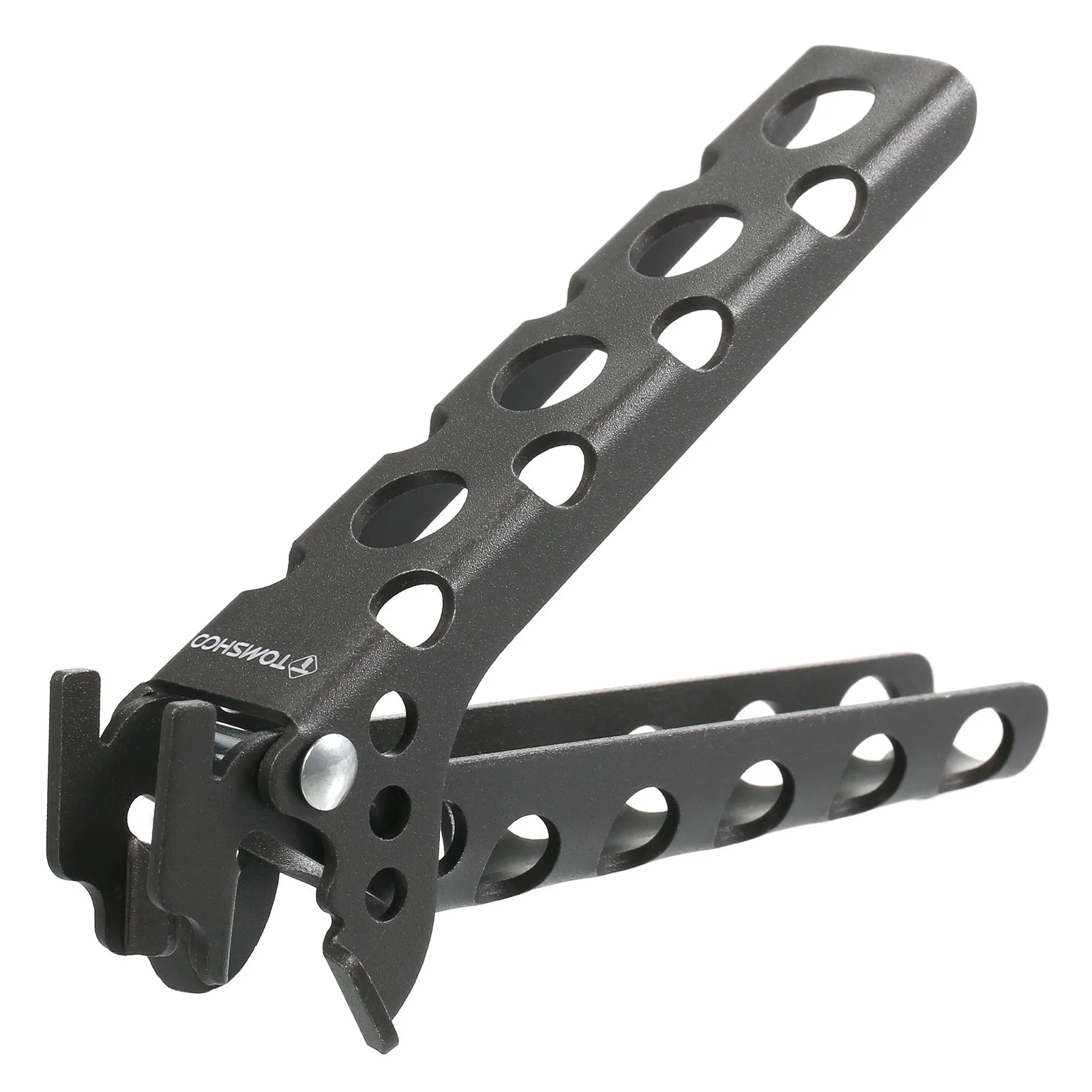 Aluminum Pot Lifter Clamp - Lightweight Anti-Heat Pan Gripper for Camping