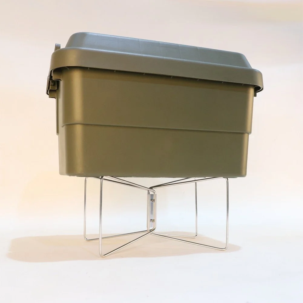 Foldable Cooler Stand for Camping, Hiking, Picnic & Outdoor Cooking