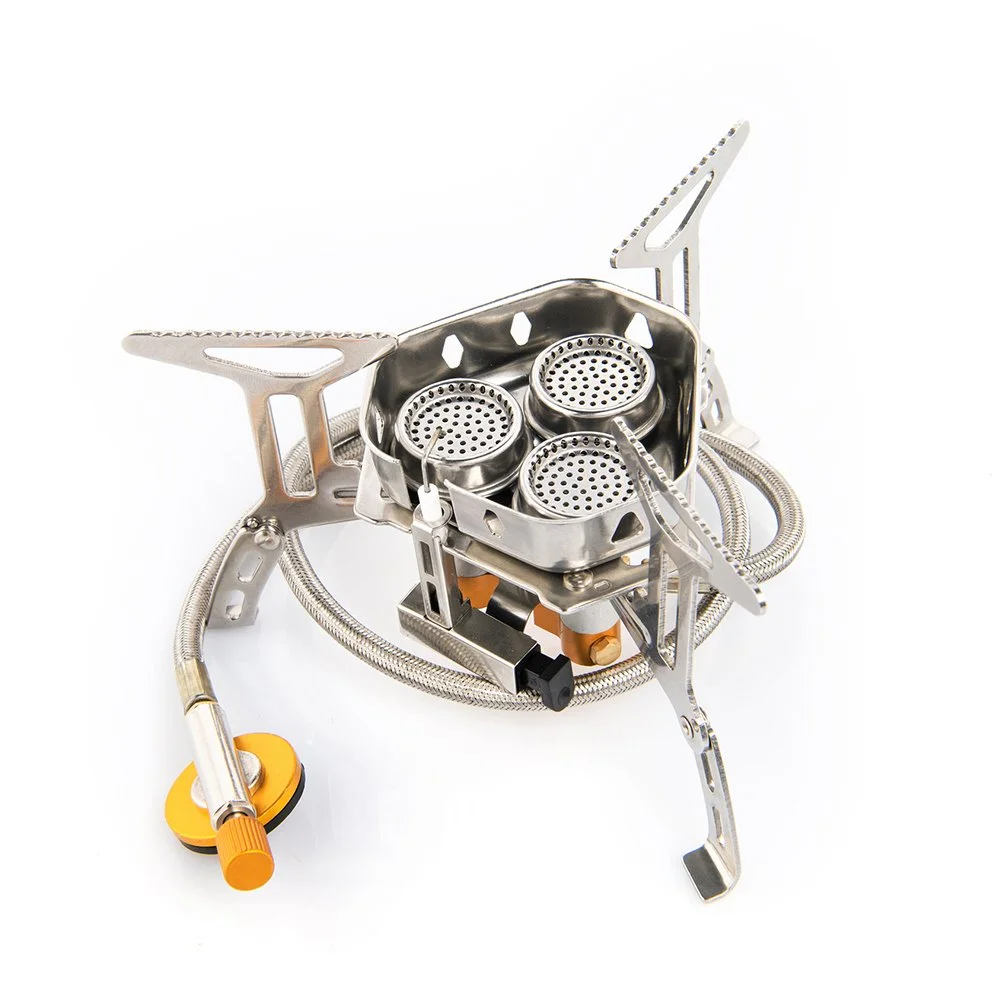 High-Power Portable Camping Gas Stove for Outdoor Cooking