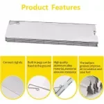 Foldable Aluminum Stove Windshield – 9/10/12 Plates for Outdoor Camping