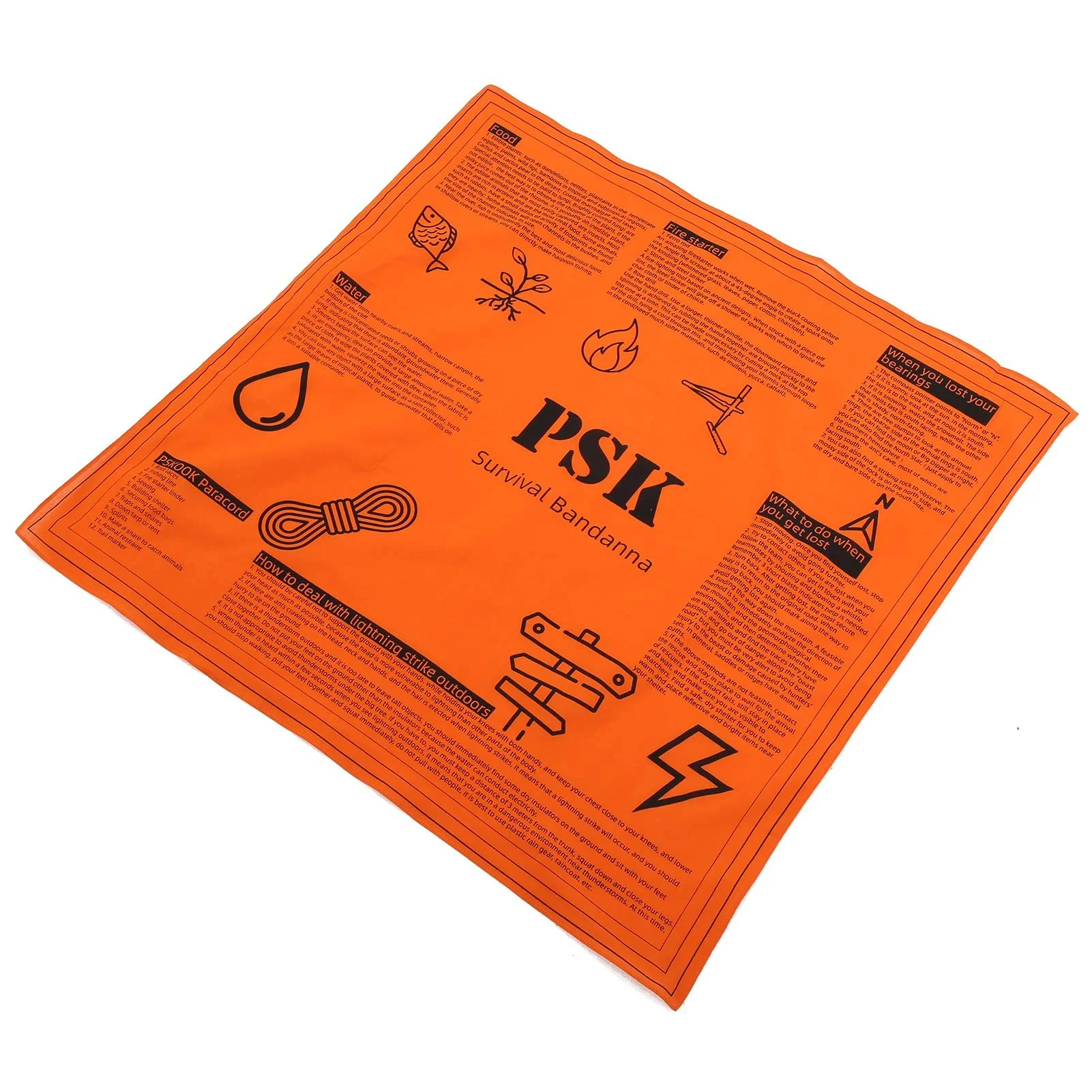 Multifunctional Tactical Survival Scarf