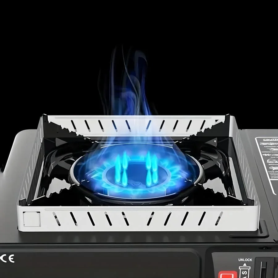 Folding Detachable Stainless Steel Stove Windscreen for Outdoor Camping