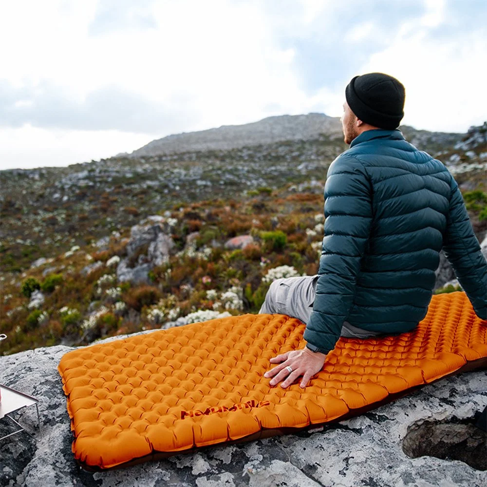 Ultralight Inflatable Sleeping Pad with High R-Value for Outdoor Camping