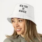 Word Design Bucket Hat - Art Hat - Themed Bucket Hat